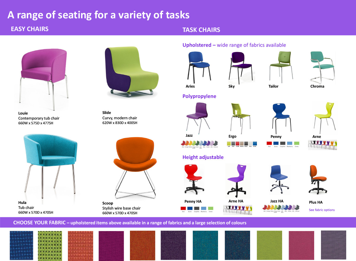 School Library Desks Tables Seating