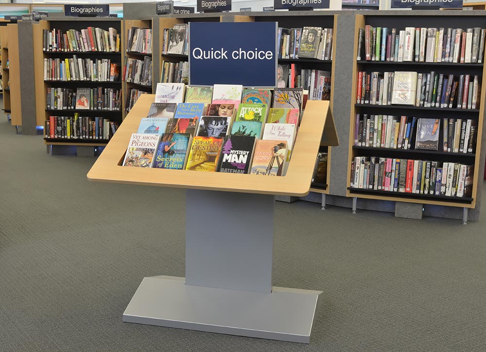 Quick choice, Gateshead Central Library